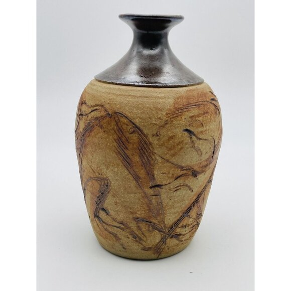 Vintage Ringquist Signed Art Ceramic Pottery Vase Pot Excellent condition - Picture 4 of 7